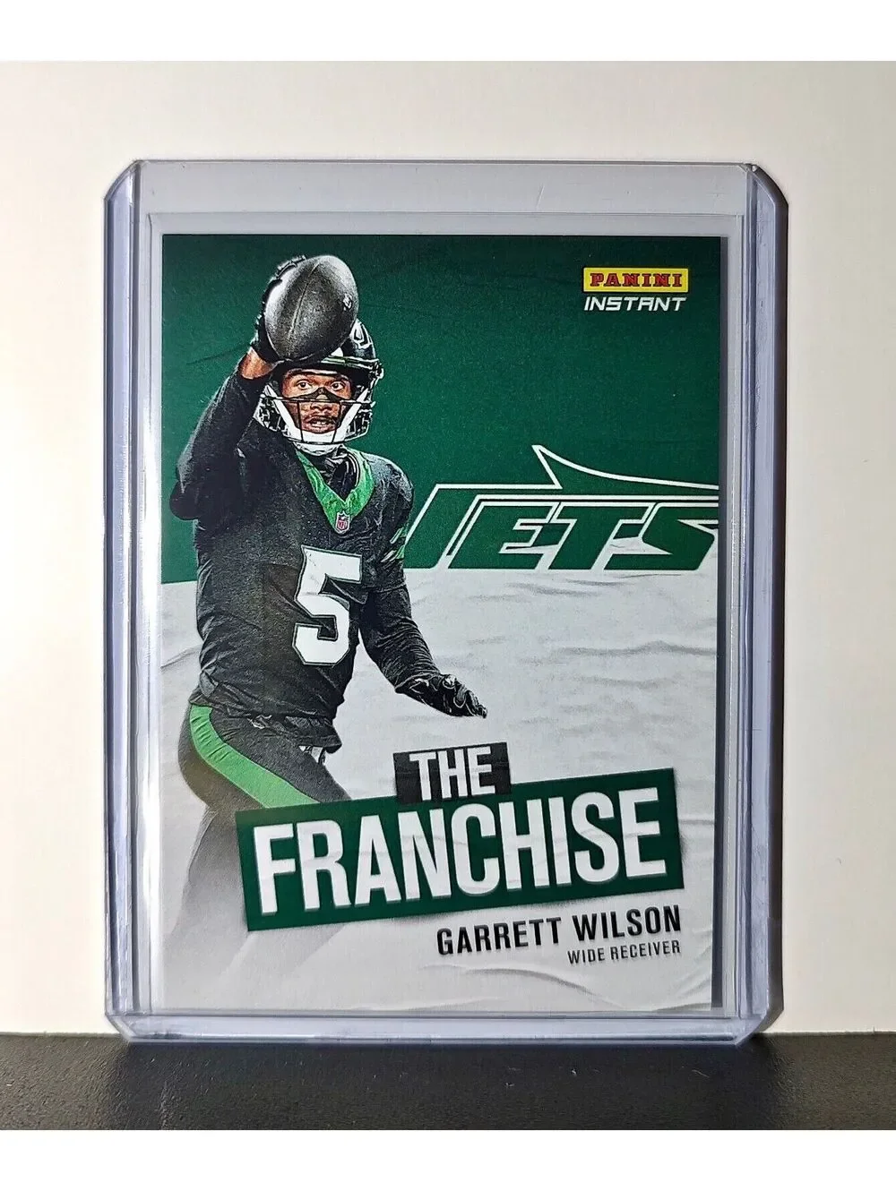Garrett Wilson 2024 Panini The Franchise NFL #3 Football Card Jets 1 of 319